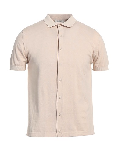 CROSSLEY Camicia tinta unita Beige 100% Cotone