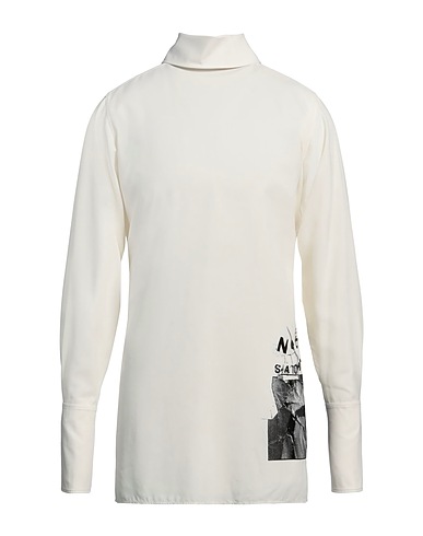 MAISON MARGIELA Shirts Ivory 100% Silk