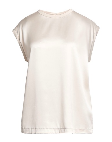 BRUNELLO CUCINELLI Top 96% Silk, 4% Elastane, Brass