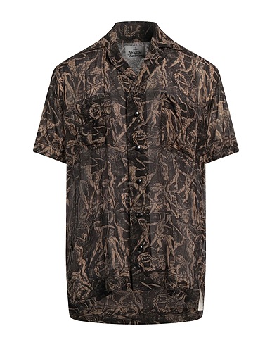 VIVIENNE WESTWOOD Patterned shirt NERO 100% Viscose