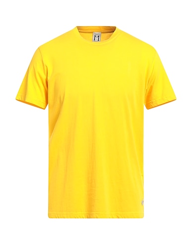 MOLO ELEVEN T-shirt Giallo 100% Cotone
