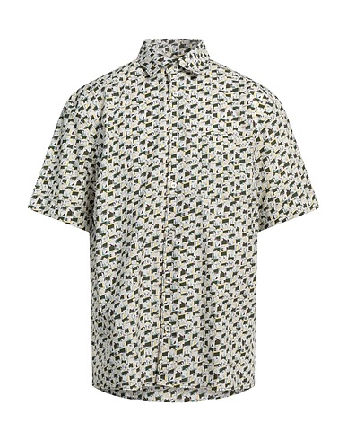 A.P.C. Patterned shirt White 100% Cotton