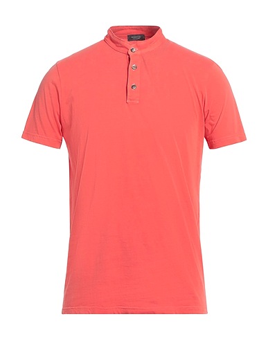 ROSSOPURO T-shirt Corallo 100% Cotone