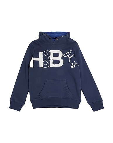 HARMONT & BLAINE Sweatshirt Navy blue 100% Cotton