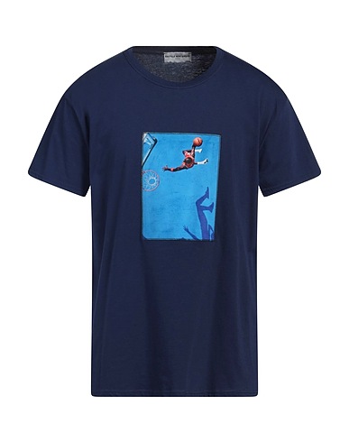 BASTILLE RIVE DROITE T-shirt Navy blue 100% Cotton