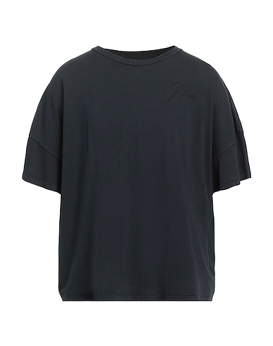 RHUDE Basic T-Shirt Black 100% Cotton