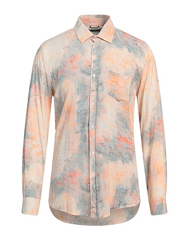 DANIELE ALESSANDRINI Shirts Apricot 100% Viscose