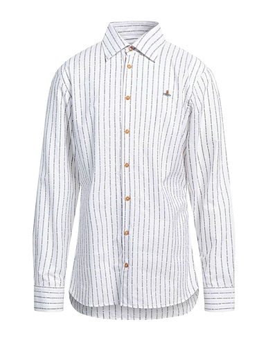 VIVIENNE WESTWOOD Patterned shirt White 100% Cotton