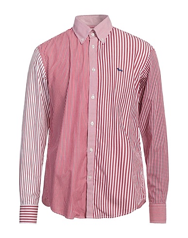 HARMONT & BLAINE Chemise à rayures Rouge 100% Coton