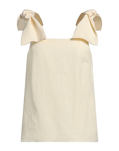 CHLOÉ Top Ivory 100% Linen