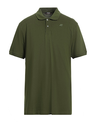 K-WAY Polo shirt 95% Cotton, 5% Elastane
