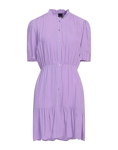 PINKO Shirt dress Lilac 100% Viscose