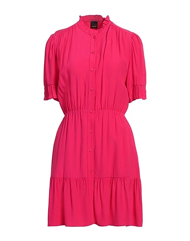 PINKO Shirt dress Fuchsia 100% Viscose