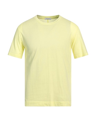 PAOLO PECORA T-shirt Giallo 100% Cotone
