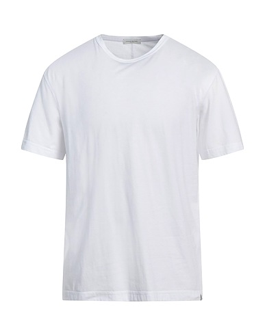 PAOLO PECORA Basic T-Shirt White 100% Cotton