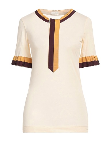 DRIES VAN NOTEN T-shirt Beige 100% Cotton