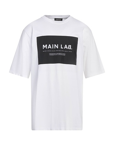 BALMAIN T-shirt Bianco 100% Cotone