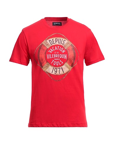 VILEBREQUIN T-shirt Red 100% Cotton