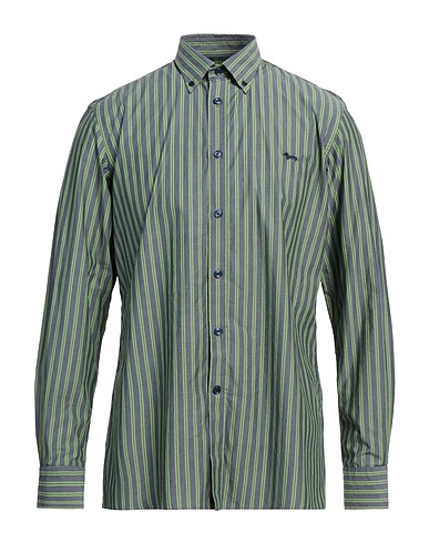 HARMONT & BLAINE Striped shirt Lead 100% Cotton