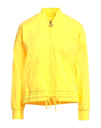 PEOPLE OF SHIBUYA Sweatshirt Gelb 63% Baumwolle, 30% Polyester, 7% Elastan