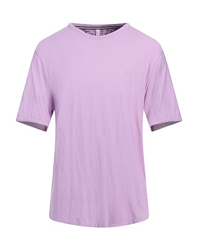 SUN 68 Basic T-Shirt Lilac 100% Cotton