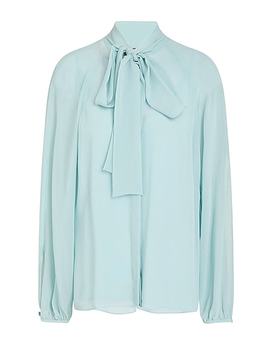 MAX MARA STUDIO Solid color shirts & blouses 100% Silk