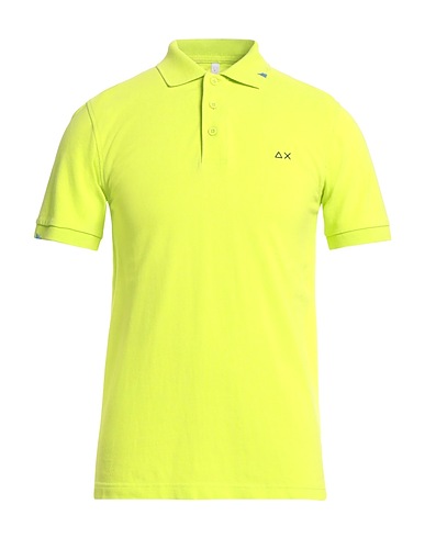 SUN 68 Polo shirt Lime green 100% Cotton