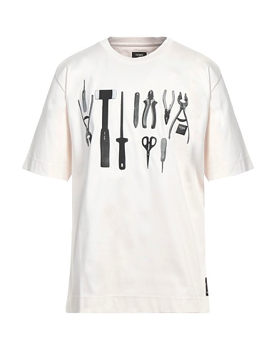 FENDI T-shirt White 100% Cotton