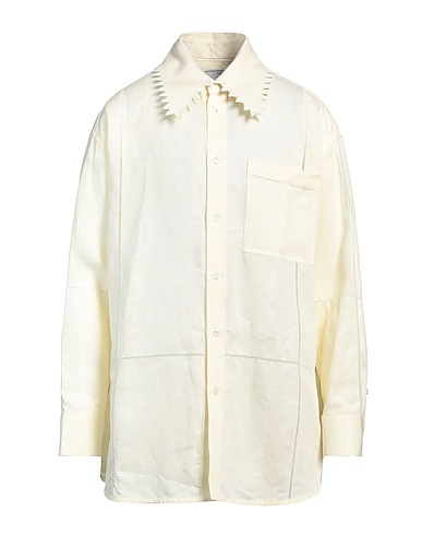BOTTEGA VENETA Linen shirt Cream 100% Linen