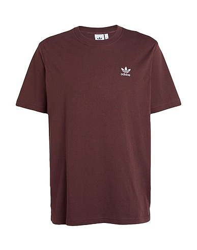 ADIDAS ORIGINALS T-Shirt ESS TEE
 Schokobraun 100% Baumwolle