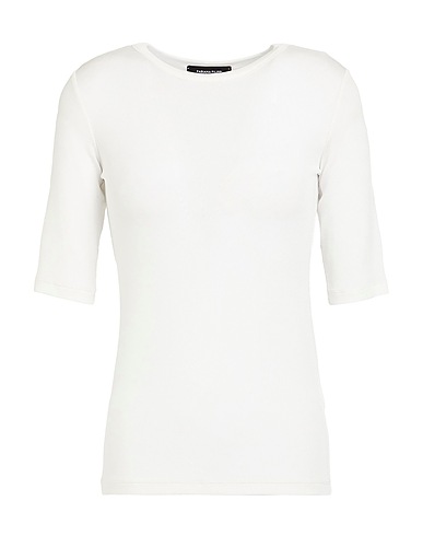 FABIANA FILIPPI T-shirt Bianco 95% Viscosa, 5% Elastan