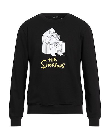 ANTONY MORATO Sweatshirt Black 63% Cotton, 21% Polyester, 16% Elastomultiester