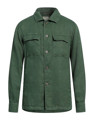 AT.P.CO Linen shirt Green 100% Linen