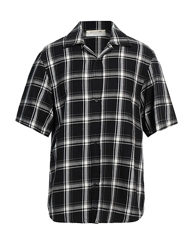 1017 ALYX 9SM Camicia a quadri Nero 65% Polietilene, 35% Cotone