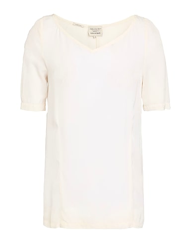 ALESSIA SANTI Top Cream 100% Viscose