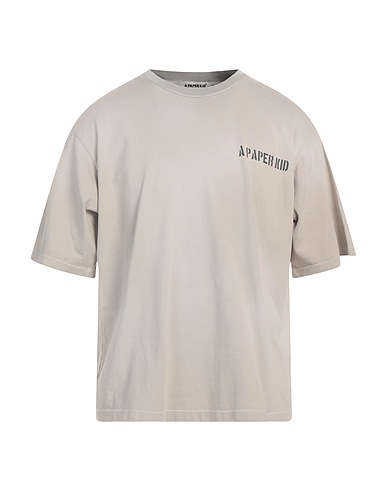 A PAPER KID T-shirt Taupe 100% Cotton