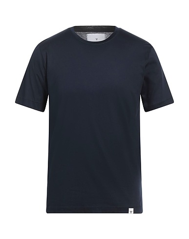WOC WRITING ON COVER Basic T-shirt Midnight blue 50% Modal, 50% Cotton
