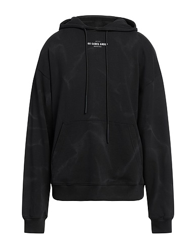 44 LABEL GROUP Hooded sweatshirt NERO 100% Cotton