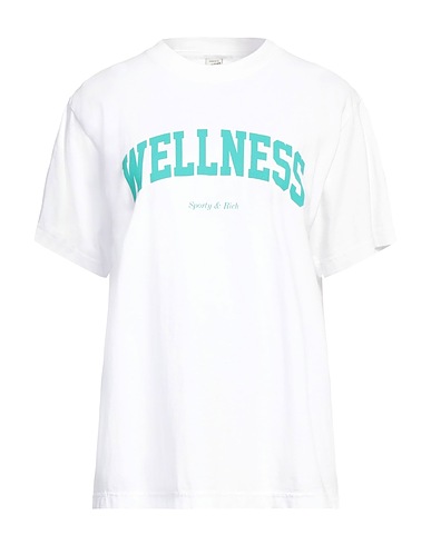 SPORTY & RICH T-shirt White 100% Cotton