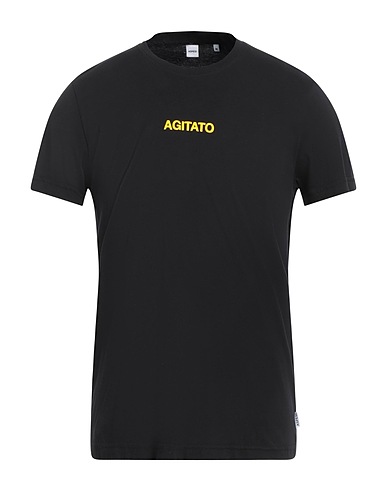 ASPESI Basic T-shirt Black 100% Cotton