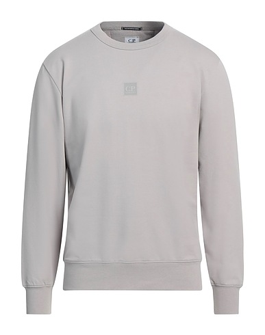 C.P. COMPANY Sweat-shirt THE METROPOLIS SERIES Gris clair 95% Coton, 5% Élasthanne