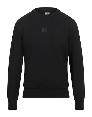C.P. COMPANY Sweatshirt THE METROPOLIS SERIES Black 95% Cotton, 5% Elastane