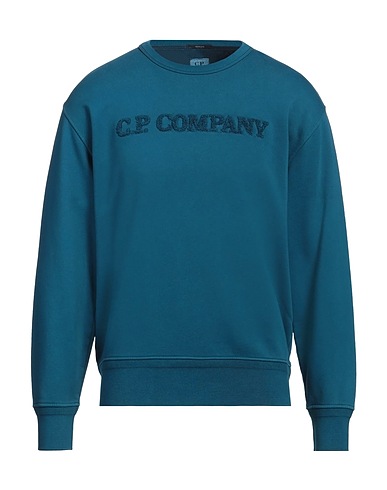 C.P. COMPANY Felpa Verde petrolio 100% Cotone
