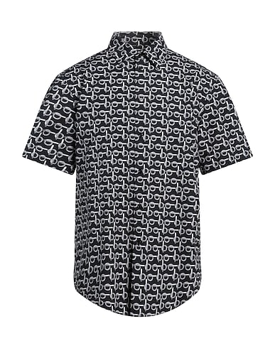 BURBERRY Camisa estampada NERO 100% Algodón