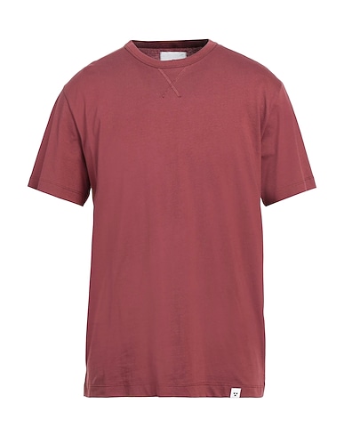 WOC WRITING ON COVER T-shirt Cioccolato 100% Cotone