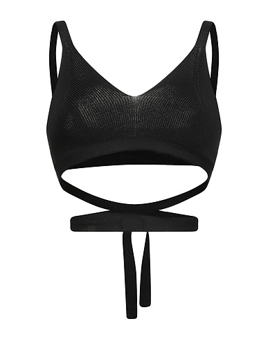 KAOS JEANS Top Black 65% Viscose, 35% Polyamide