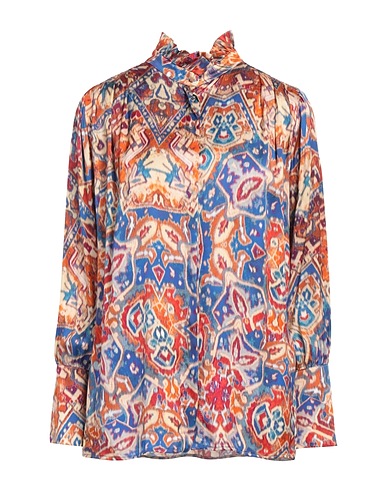 SFIZIO STUDIO Patterned shirts & blouses Blue 100% Viscose