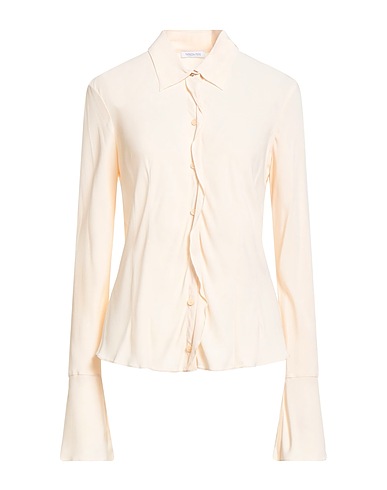 PATRIZIA PEPE Solid color shirts & blouses Ivory 100% Viscose