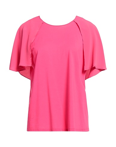 SEVENTY VENEZIA Top Fuchsia 47% Cotton, 46% Lyocell, 7% Elastane