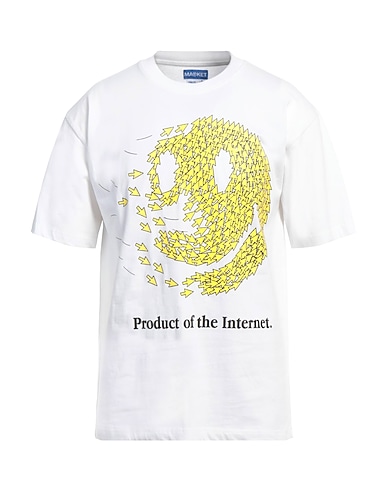 MARKET T-Shirt Weiß 100% Baumwolle